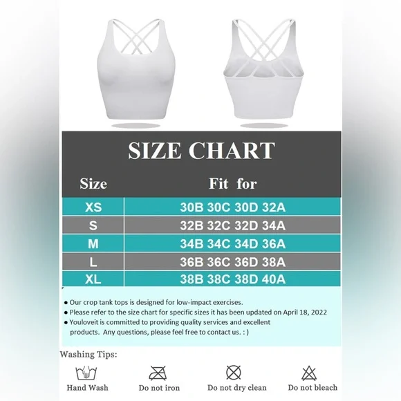 Basic white cropped top - Picture 6 of 8